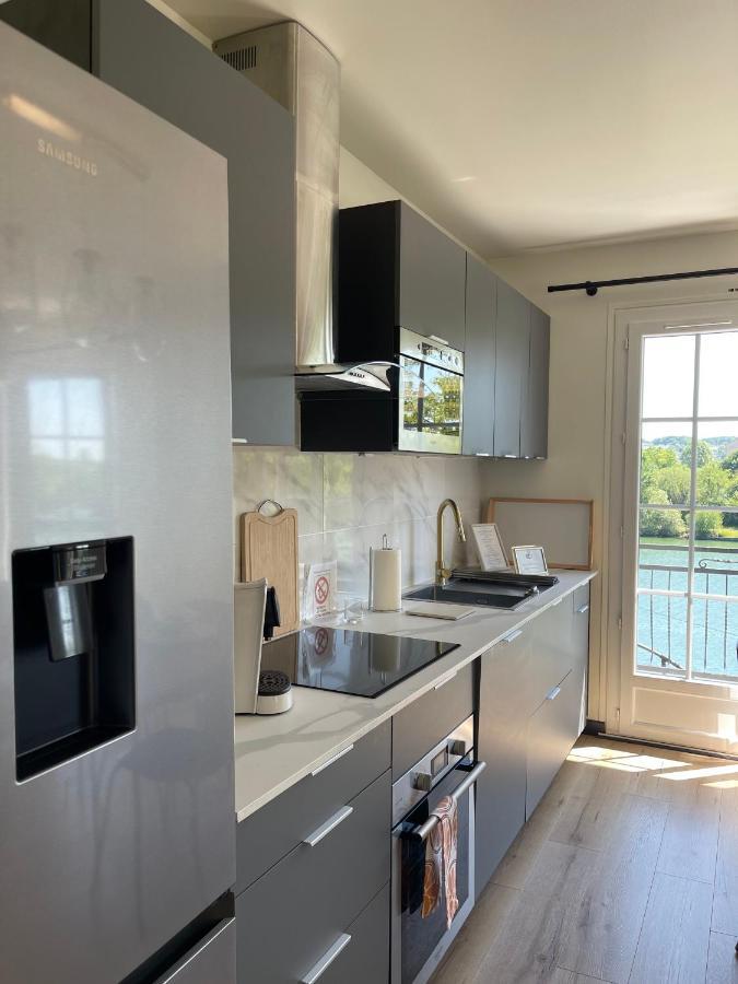 Ambiance Seine, Appartement Lumineux En Bordure De Seine - Chouette Thomery Exterior photo